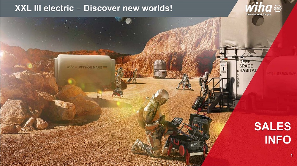 Sales information XXL III ELECTRIC